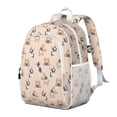 thumbnail image 2 of French Bulldog Dog Backpack for School,Cute School Bag,Schoolbag with Adjustable Shoulder Straps & Padded Back,15"x11.42"x5.5", 2 of 6
