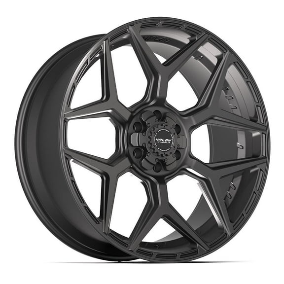 4PLAY Wheels 4P06 24 Inch Rim Fits 6x135 & 6x139.7 24x10 Satin Black (1)