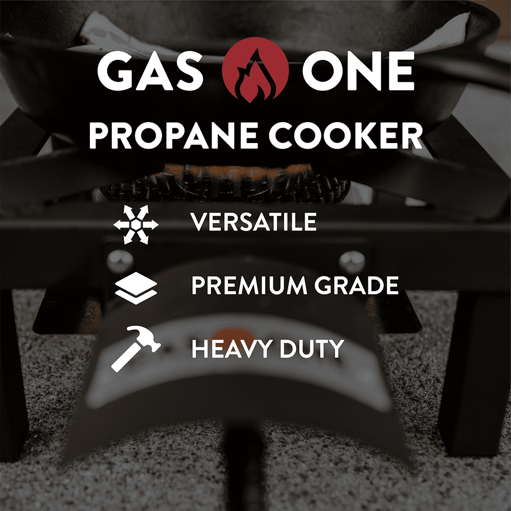GasOne 1 Burner Propane Camping Stove Patented
