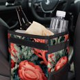 thumbnail image 6 of Coral Foldable Car Trash Can with Lid, Leak-proof Mini Trash Can Hanging Storage Bag- Car Trash Bin for, 6 of 6