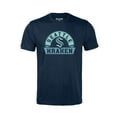 thumbnail image 2 of Youth Levelwear  Navy Seattle Kraken Little Richmond Banner Arch T-Shirt, 2 of 3