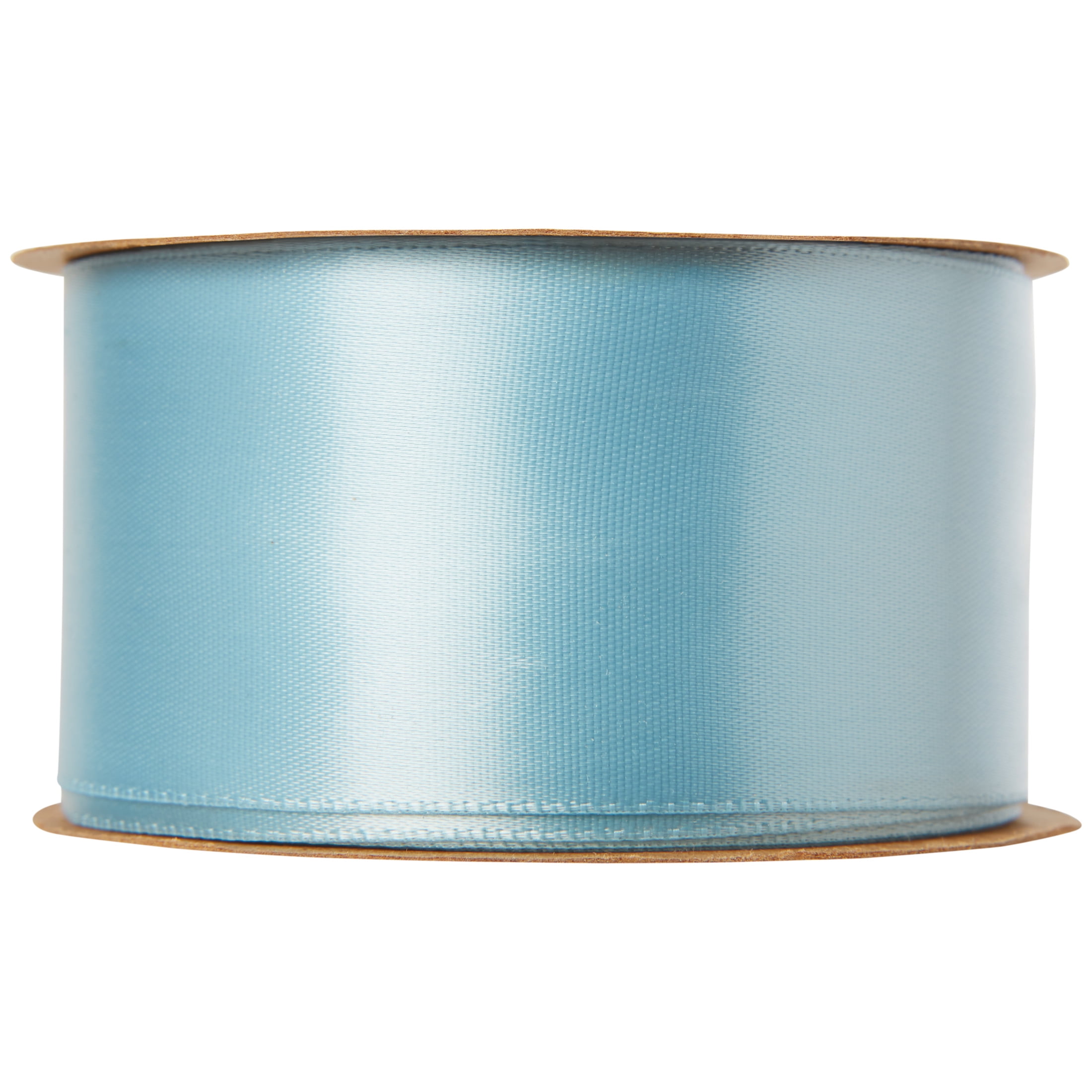 (2 pack) Offray Ribbon, Powder Blue 1 1/2 inch Single Face Satin Polyester Ribbon, 12 feet
