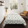 thumbnail image 4 of Sage Green Spring Floral Tapestry for Bedroom Wall Hanging Tapestry, Summer Botanical Elegant Ceiling Backdrop Tapestries Poster Blanket Wall Decor for Teens Room Living Room Dorm 59" x 90", 4 of 8