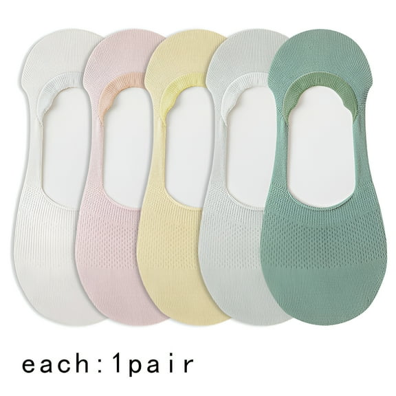 TELOLY 6Pairs Ankle Socks for Women,Cotton Womens Ankle Socks Size 9-11,Low Cut Socks