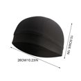 thumbnail image 3 of Soidarity Cooling Skull Caps Ciclismo Transpirable Cómodo Servicio de larga duración Accesorios de ciclismo Durabilidad a prueba de frío Sombreros de Ciclismo YM-W-01negro Soidarity OD019376-01, 3 of 6