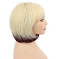 thumbnail image 2 of Onedor 10" Short Straight Hair Flapper Cosplay Costume Bob Wig (613TBUG), 2 of 7