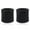 Black, variant on Pebbuoy 2Pcs Sports Wristband Solid Color Workout Wrist Band,Men Women Wrist Sweat Bands Absorbent Cotton Breathable Sweatband for Tennis