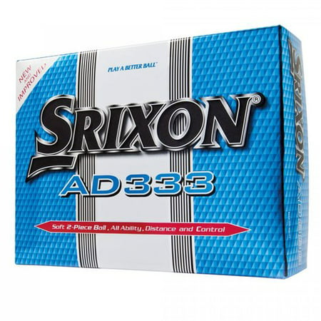 Srixon AD 333 Golf Balls, 12 Pack (Srixon Soft Feel Golf Balls Best Price)