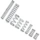 thumbnail image 5 of Juego de resortes de compresión y extensión SSuperp 200 piezas Acero galvanizado, 5 of 5