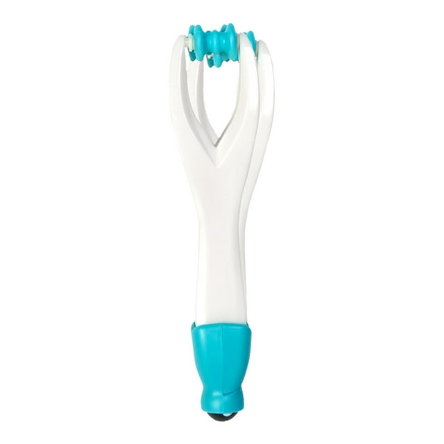 Dual Roller Finger Massager - Ergonomic Design, Cambered Roller & Portable, for Relieving Hand and Wrist Tension
