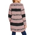 thumbnail image 3 of luvamia Girls Cardigan Open Front Long Sleeve Sweater Outerwear with Pockets, Sizes 4-13, 3 of 5