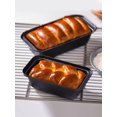 thumbnail image 1 of 1pc Carbon Steel Bread Pan Nonstick Loaf Pan with Easy Grips Handles, Carbon Steel Loaf Pans for Baking, Bread Pans for Homemade Bread, Brownies and P, 1 of 5