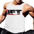 thumbnail image 4 of Summer Workout Tank Tops for Men with Sleeveless Design and Letter Print, 4 of 9