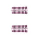 thumbnail image 4 of Vogacara Tabletas para mejorar las uñas Diseño elegante de puntos Usable Uña falsa Puntas de manicura encantadoras JM-12Rose Red Purple JM-12Rose Red Purple 2piezas, 4 of 6