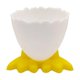 thumbnail image 2 of Soporte de plástico para huevos de pollito con diseño de pie alto - Taza de bandeja de desayuno estable para huevos | Lindo diseño de pollo para cocinas, picnics, fiestas - funcional y decorativo |, 2 of 5