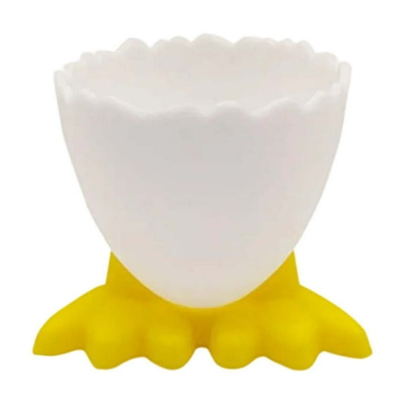 JoyMoreHome Egg Boil Holder Plastic Eggs Cups Egg Serving Cup Hard Boiled Egg Mold Egg Stand Holders Egg Holder Chicken Feet Pp
