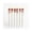 White, variant on Gumesh 6 Pcs Flameless Taper Candles with Remote & Timer 9.6 inch Real Wax Battery Operated LED Warm Wick Flickering Window Candles for Halloween Christmas Wedding Decor,White