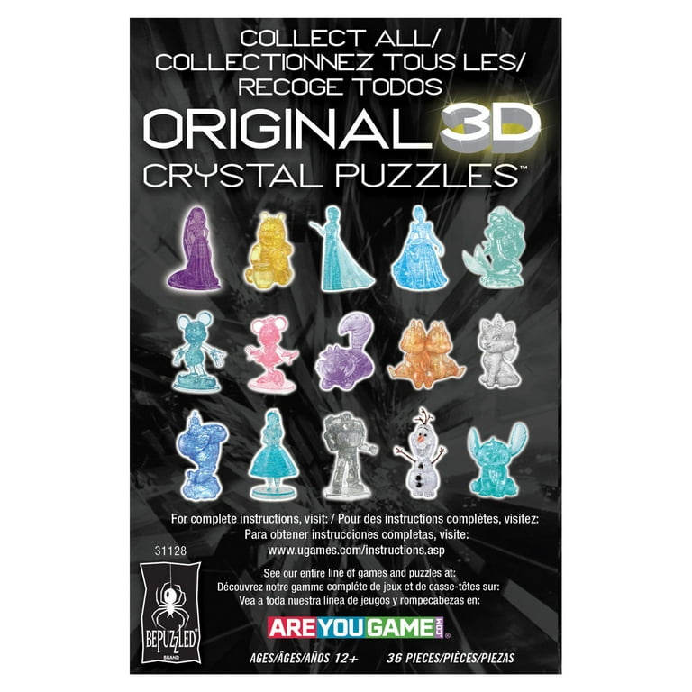 Disney Cheshire Cat Original 3D Crystal Puzzle by BePuzzled Ages