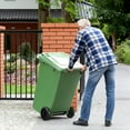 thumbnail image 3 of Roues de Baril de Recyclage en Caoutchouc 1ensemble 18.9X7.1X7.1In, 3 of 8