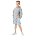 thumbnail image 6 of Cat Love Pattern Athletic Shorts Breathable with Comfort Fit Drawstring Casual Sweatshorts X-Small, 6 of 9