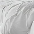 thumbnail image 5 of Serta Simply Clean Antimicrobial 2-Piece Gray Solid Pleated Comforter Set, Twin XL, 5 of 9