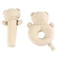 thumbnail image 4 of Set de 2 Sonajas Para Bebe DARA BABY Juguete de Peluche Felpa Extra Suave, 4 of 5