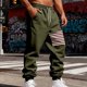 thumbnail image 4 of Ceisia Men's Trendy Solid Color Gift Elastic Drawstring Waist Casual Sport Trousers with Pockets, 4 of 9