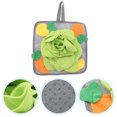 thumbnail image 3 of 1pc Rabbit Foraging Mat Funny Interactive Nose Work Small Animal Feeding Mat, 3 of 7