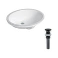 thumbnail image 1 of DROP Bath and Kitchen DR091203 Undermount Bathroom Sink Set, 1 of 3
