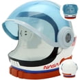 thumbnail image 2 of Casco de astronauta Spooktacular Creations Azul y Naranja, 2 of 2