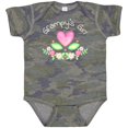 thumbnail image 3 of Inktastic Grampy's Girl Heart Flowers Girls Baby Bodysuit, 3 of 5