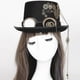 thumbnail image 3 of Steampunk Hat With Cosplay Party Goggles For Accessory Disguise, 3 of 5