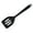 Black, variant on Ludlz Premium Silicone Spatula/Slotted Spatula, High Heat Resistant to 600掳F, Hygienic One Piece Design, Non Stick Rubber Kitchen Utensil for Fish, Eggs, Pancakes, Wok