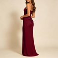 thumbnail image 3 of Iyufng Evening Gown for Women Spaghetti Straps Pleated Bodycon Maxi Dresses, 3 of 6