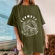 thumbnail image 2 of Blusa de Manga Corta Con Estampado de Sol Y Luna Gótica Vintage Para Hombre Y Mujer Odeerbi ODB182017, 2 of 7