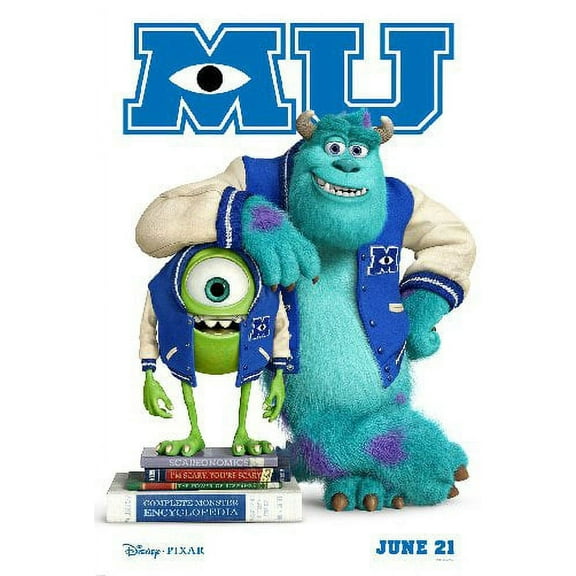Bad Dog Posters Monsters University 11inx17in Mini Movie Poster 11x17 Color Category: Multi, Unframed, Ages: Adults