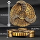 thumbnail image 5 of 7-in-1 Metal Fingertip Gyro, Spinner Metal Dice, Dragon Compass 360 Spinning, 5 of 5