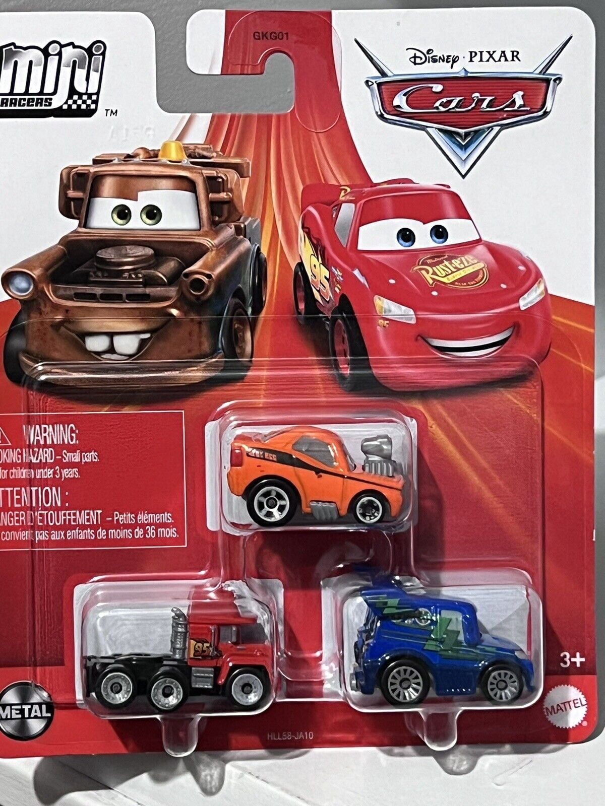 Disney Pixar mini racers cars 3 pack - MINI RACERS - Walmart.com