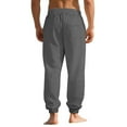 thumbnail image 5 of FDGIU Men's Casual Jogger Pants - Drawstring Waistband with Pockets‌, Breathable Stretch Fabric, Sweatpants for Workout, 5 of 7