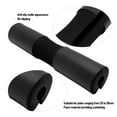 thumbnail image 3 of Barbell Squat Pad, Matte Appearance Neck Shoulder Protective Pad Sweat Absorbing  for Exercises Black,Blue,Yellow,Red,Rosy, 3 of 7