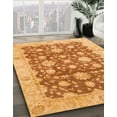 thumbnail image 2 of Ahgly Company Indoor Rectangle Abstract Beer Orange Area Rugs, 2' x 4', 2 of 6