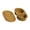 Brown, variant on 7829 Convenient 2 Section Seasoning Case Snacks Container For Dips Sauces And Topping