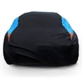 thumbnail image 1 of Lightweight Poly 210T Car Cover for Large Sedans 515-538 cm. Waterproof, UV Protection, Scratch Resistant, Driver-Side Zippered Opening, 1 of 5