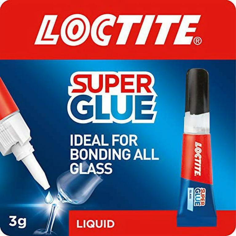Loctite Super Glue-3 Cola-3 Cristal Vidrio 3gr