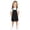 A-Black41, variant on Girls Summer Clothes Overall Dress For Kids Girl Casual Loose Fit Adjustable Straps Mini Pinafore Dresses With Pockets 4-13Y Cute Dresses