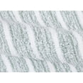 thumbnail image 4 of Mineral Spring Spa Luxe Stripe Polyester Tufted Bath Rug, Teal Stone, 17" x 24", 4 of 7