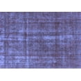 thumbnail image 1 of Ahgly Company Machine Washable Indoor Rectangle Oriental Blue Industrial Area Rugs, 2' x 5', 1 of 4