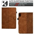 thumbnail image 5 of SaniMore for iPad 10th Generation 10.9" 2022 Case, PU Leather Case with Card Slot & Kickstand Pencil Holder Shockproof Protective Case for iPad 10th Generation Women Men, Brown, 5 of 8