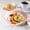 Pink, variant on Bxaolu Serving Tray for Entertaining, Serving Platters for Snacks, Fruit, Cookies, Dessert, Reusable Plastic Trays for Serving Food and Pantry Organization, 7.8in, Green