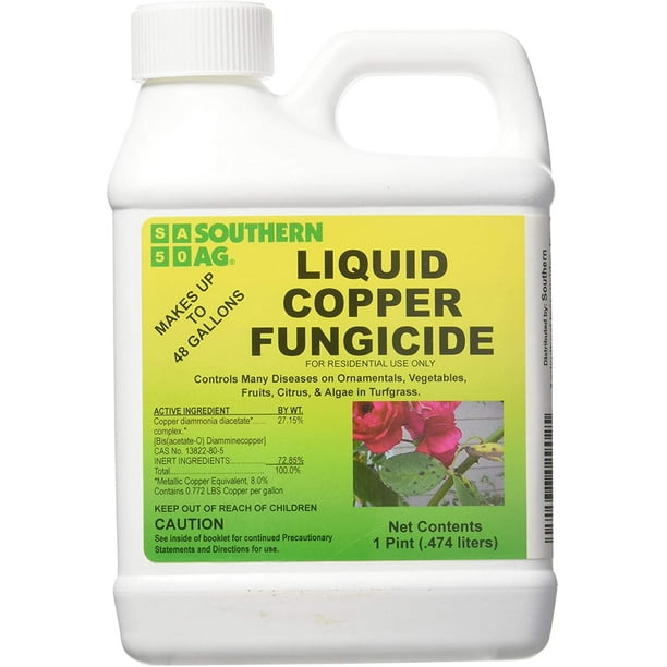 Liquid Copper Fungicide for Control of Bacterial & Fungal ...